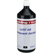 EDDING TINTA PERMANENTE T1000 1000ml NEGRO T1000-01